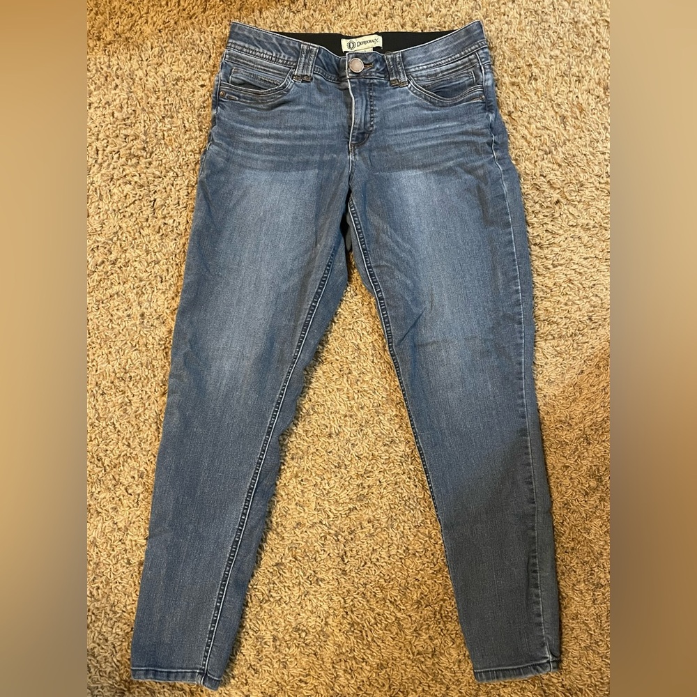 Democracy “Ab Technology” Classic Blue Skinny Jeans